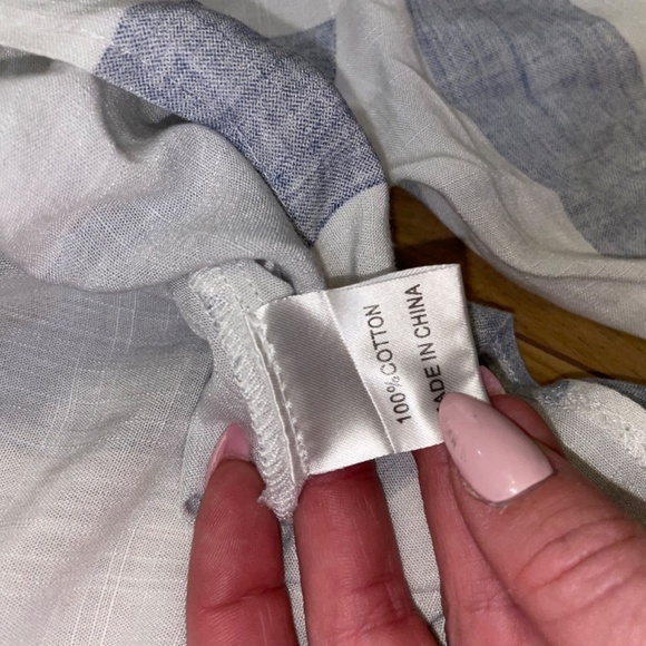 LF Seek The Label  XS. Off-shoulder, Bell sleeve, Linen - Picture 8 of 10